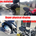 Le plus récent Moto étanche course Moto casque sacs de voyage valise sacoches + une paire d'imperméable + plastiques