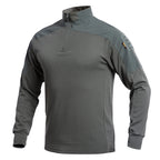 Outdoor Tactical Casual Single Guide Long-Sleeved Frog Suit Breathable Elastic Regular Fit Washed Blank Camouflage