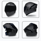 D'expériences de moto à double visière, casque modulable modulaire, casque intégral approuvé par le DOT, casque de course de moto, casque de motocross, DOT
