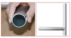 Wholesale Durable Aluminum Alloy Portable Curtain Frame Modern Adjuster Foldable Privacy Changing Room for Clothing Shop Use