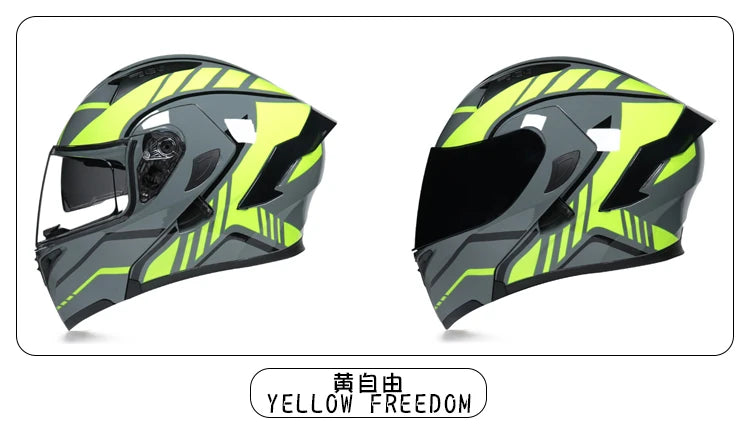 D'expériences de moto à double visière, casque modulable modulaire, casque intégral approuvé par le DOT, casque de course de moto, casque de motocross, DOT