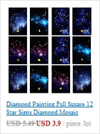 Peinture diamant thème paysage, broderie complète 5D, perles carrées ou rondes, décoration de biscuits, kit d'artisanat, mosaïque