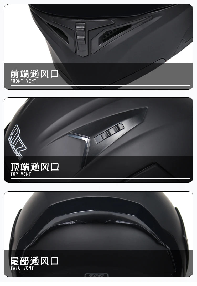 D'expériences de moto à double visière, casque modulable modulaire, casque intégral approuvé par le DOT, casque de course de moto, casque de motocross, DOT