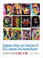 Peinture diamant thème paysage, broderie complète 5D, perles carrées ou rondes, décoration de biscuits, kit d'artisanat, mosaïque