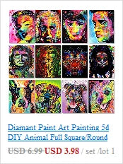 Peinture diamant thème paysage, broderie complète 5D, perles carrées ou rondes, décoration de biscuits, kit d'artisanat, mosaïque