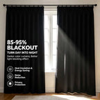 Room Darkening Curtain Rod Waterproof Custom Curtains with Motorized Smart Curtains Remote Control for Home Use Flexible