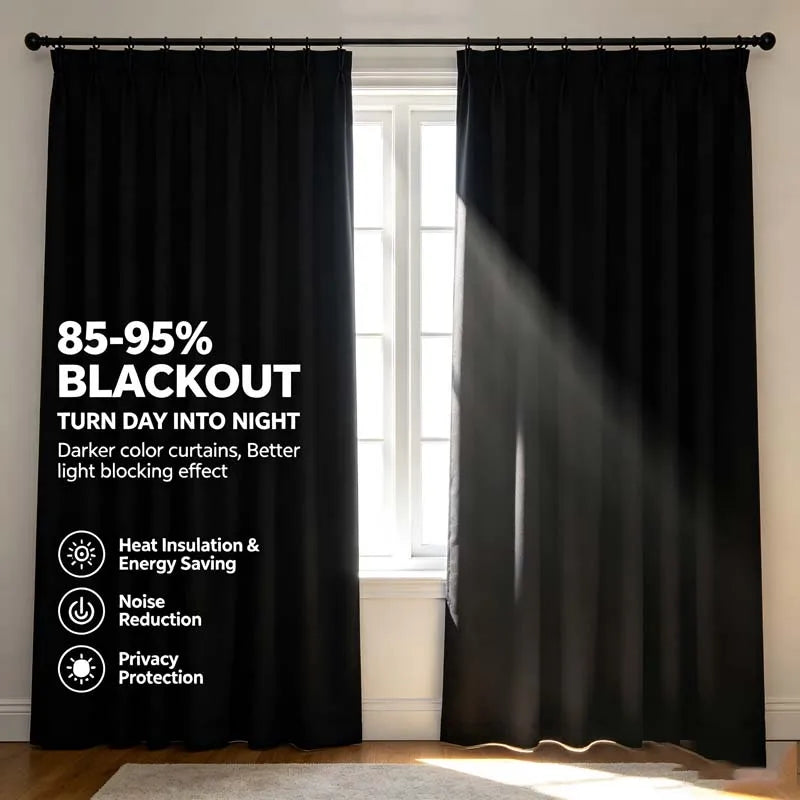 Room Darkening Curtain Rod Waterproof Custom Curtains with Motorized Smart Curtains Remote Control for Home Use Flexible