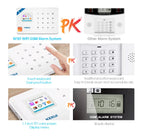 KERUI W181 Kit de système d'alarme WIFI GSM avec capteur de porte/fenêtre pour la sécurité à domicile Support Alexa Tuya application intelligente télécommande