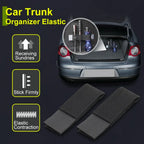 Organisateur de coffre de voiture, sac de rangement de ceinture de fixation, bandes magiques, accessoires de voiture, rangement, organisateurs de style de voiture