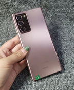 Samsung Galaxy Note 20 Ultra 5G N986U 6,9 pouces AMOLED 12 Go de RAM 128/512 Go de ROM NFC Snapdragon Débloqué Téléphone portable Android d'origine