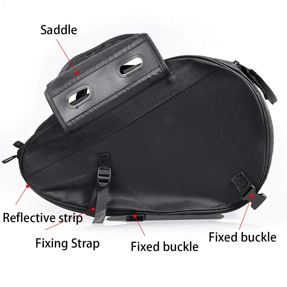 Le plus récent Moto étanche course Moto casque sacs de voyage valise sacoches + une paire d'imperméable + plastiques