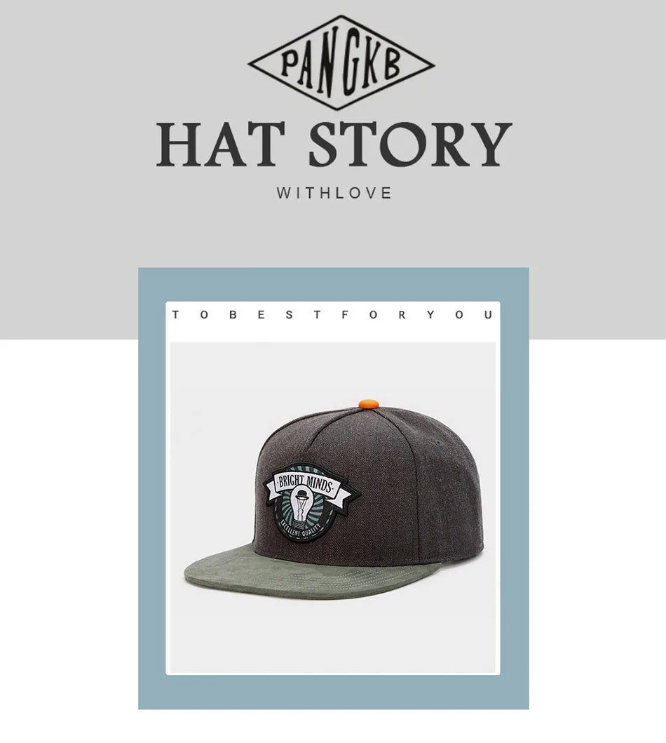 PANGKB marque brillant mines casquette mode gris hip hop rue danse snapback chapeau pour hommes femmes adulte en plein air décontracté soleil casquette de baseball