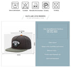PANGKB marque brillant mines casquette mode gris hip hop rue danse snapback chapeau pour hommes femmes adulte en plein air décontracté soleil casquette de baseball