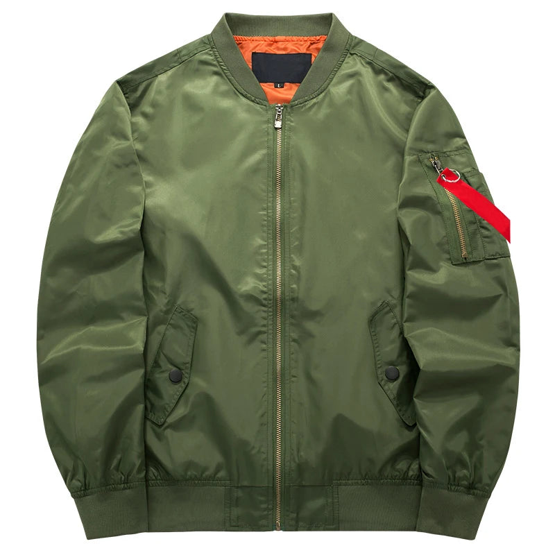 Nouvelle marque hommes veste décontractée grande taille hommes pilote Bomber veste mâle grande taille pardessus Casaco Moletom Masculino