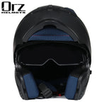 D'expériences de moto à double visière, casque modulable modulaire, casque intégral approuvé par le DOT, casque de course de moto, casque de motocross, DOT