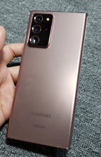 Samsung Galaxy Note 20 Ultra 5G N986U 6,9 pouces AMOLED 12 Go de RAM 128/512 Go de ROM NFC Snapdragon Débloqué Téléphone portable Android d'origine