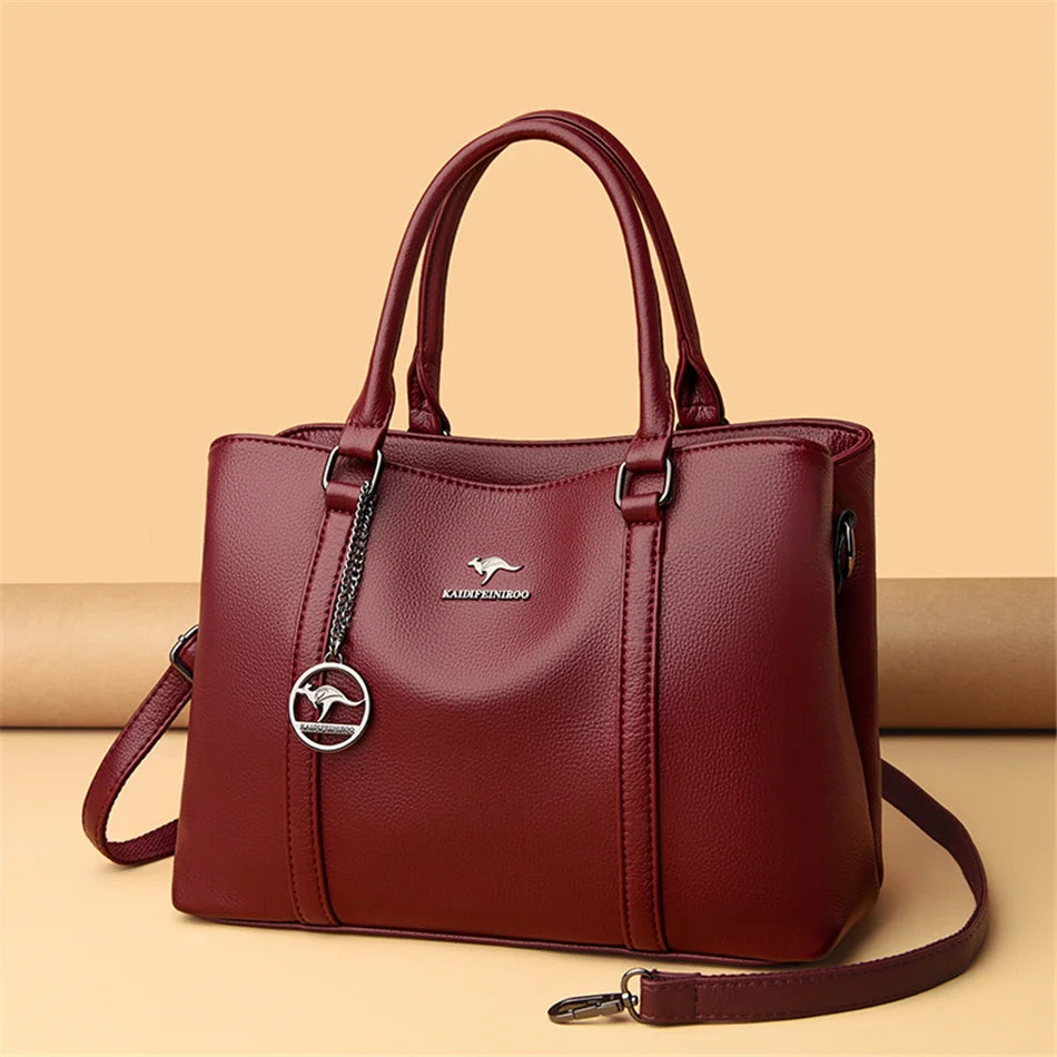 Véritable marque de luxe concepteur femmes sacs de haute qualité en cuir épaule bandoulière messager fourre-tout grand sac à main sacs à main