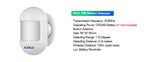 KERUI W184-Capteur de mouvement intelligent Tuya, 4G, WiFi, 101 unité de système d'alarme, sans fil, compatible Alexa, anti-cambriolage, contrôle à domicile