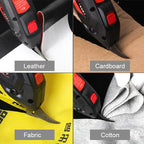 Ciseaux électriques multifonctions, chargement à la main, ciseaux de tailleur, Machine à couper le cuir, vêtements