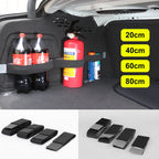 Organisateur de coffre de voiture, sac de rangement de ceinture de fixation, bandes magiques, accessoires de voiture, rangement, organisateurs de style de voiture