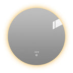 Customized Circular Bathroom LED Wall Mirror Factory Wall Mounted Backlight Mirror Hotel Adjustable Brightness Color Temperature