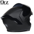 D'expériences de moto à double visière, casque modulable modulaire, casque intégral approuvé par le DOT, casque de course de moto, casque de motocross, DOT
