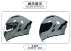 D'expériences de moto à double visière, casque modulable modulaire, casque intégral approuvé par le DOT, casque de course de moto, casque de motocross, DOT