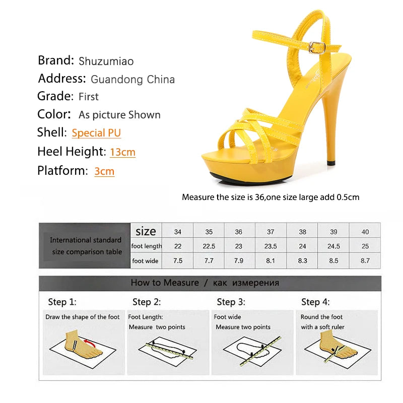 Sandales à talons hauts femmes 2026 nouvelle mode d'été 13 cm filet sauvage rouge sexy talons hauts talons fins montrer chaussures pôle danse striptease