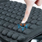 Coussin de siège de moto, soulagement de la pression, presse à main gonflable, coussin de siège d'air, Absorption des chocs, protection des fesses, confortable