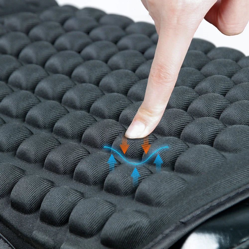 Coussin de siège de moto, soulagement de la pression, presse à main gonflable, coussin de siège d'air, Absorption des chocs, protection des fesses, confortable