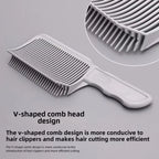 Peigne de mélange de cheveux pour hommes, 3 couleurs, pour décoloration, peigne plat en Arc, fournitures utilitaires de positionnement pour hommes, vente en gros, 2026