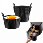 Friteuse à Air lavable au lave-vaisselle, tasses à œufs en Silicone, moule de cuiseur d'œufs en Silicone, tasses de cuisson d'œufs et de gâteaux réutilisables, doublures à muffins Ramekins sûres