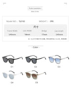 SENEVIEVE-Lunettes de soleil polarisées à clipser pour femmes, lunettes optiques de protection UV, anti-absorbe ouissement, délinquants personnalisés, TJ2192