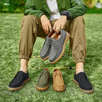 Chaussures de marche en cuir de vache pour hommes, mocassins décontractés à semelle Durable, à la mode, nouvelle collection printemps-automne 2026