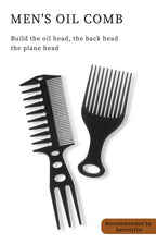 6 pièces nouveau style coiffure hommes femmes Salon de beauté cheveux coiffure brosse noire peignes brosse à cheveux