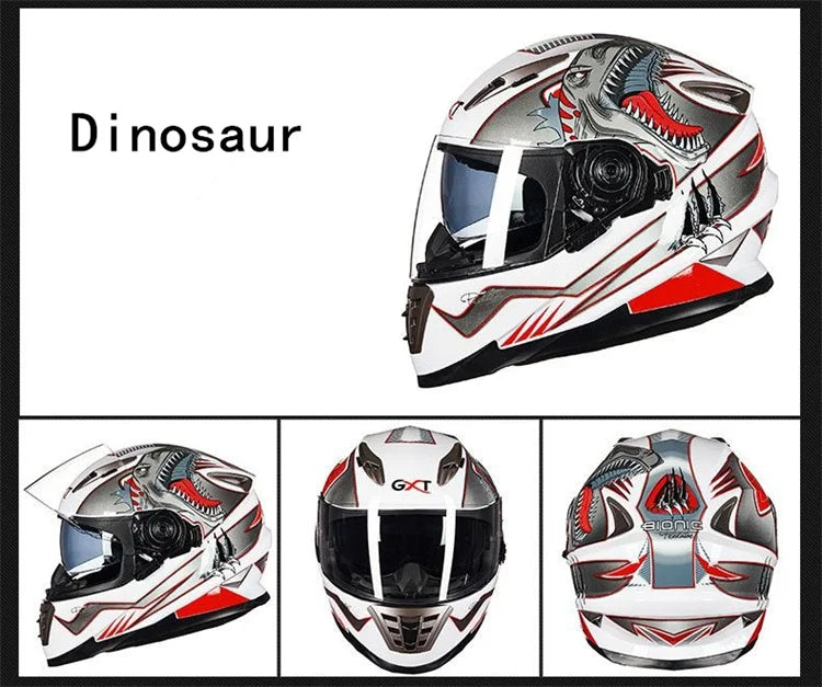 Casques De Moto intégraux Dernier course De descente Moto équitation Casco Capacete De Moto DOT approuvé pour hommes femmes Kask GXT
