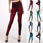 Legging taille haute pour femme, jean moulant, streetwear, push-up, décontracté, à la mode