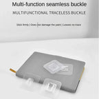 Crochets muraux adhésifs Double face, crochets transparents polyvalents, imperméables pour vêtements, chapeaux, serviettes, crochets pour porte de cuisine et de bain
