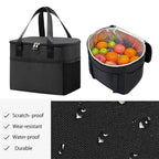Sac thermique sacs à déjeuner portables sac isotherme alimentaire sacs à Bento impression or lettre série voyage pique-nique stockage sacs de glace
