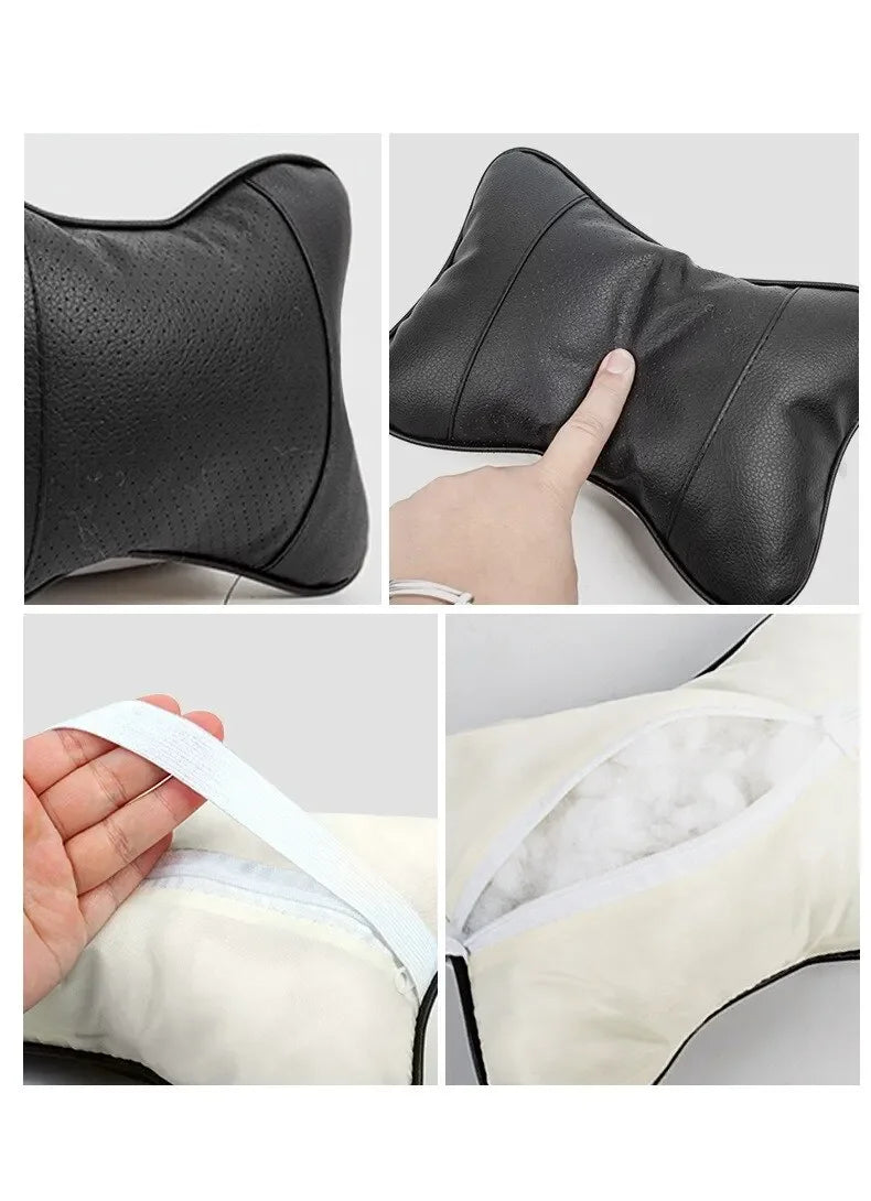 Appui-tête de siège de voiture avec maille respirante, sécurité automobile, repose-tête et cou, oreiller relaxant, coussin, protection automobile