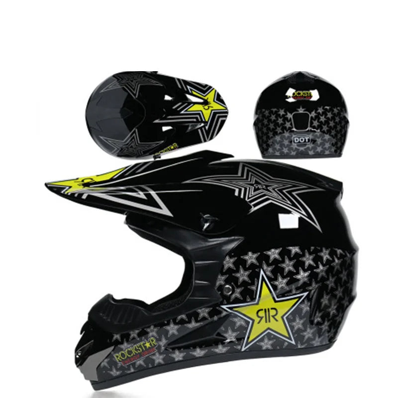 Casque de Moto tout-terrain Casque professionnel Moto Cross casques course Motocross Casque Capacetes DOT approuvé
