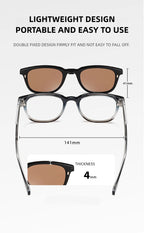 KANSEPT carré hommes lunettes de soleil femmes Lunettes de lecture magnétique Clip-on Lunettes femmes monture de Lunettes Lunettes myopie lentilles