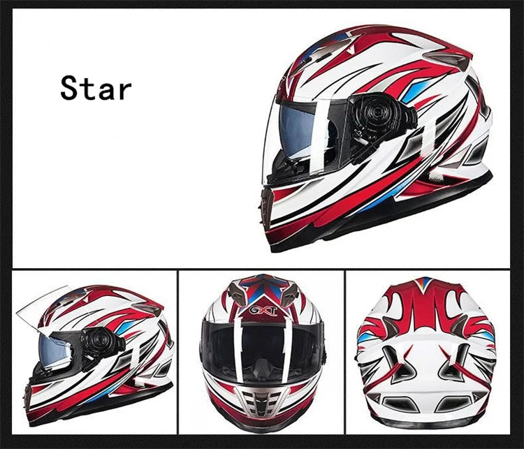 Casques De Moto intégraux Dernier course De descente Moto équitation Casco Capacete De Moto DOT approuvé pour hommes femmes Kask GXT