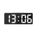 Numéro créatif horloge couleur veilleuse température calendrier réveil LED grand nombre horloge électronique rétro-éclairage décor à la maison