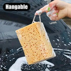 Éponge de lavage de voiture, grandes éponges en nid d'abeille, brosse pour dépoussiérage, détails, outils de nettoyage de voiture, accessoires de moto et de voiture