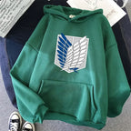 Sweats à capuche Shingeki No Kyojin, Attaque des Titans, PVD, Anime japonais, Vêtements Manga, Eren Yeager