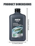 Nettoyant 4-en-1 pour le corps, les cheveux, la barbe et le visage pour hommes - Hydrate la peau, la barbe et les cheveux toute la journée, renforce les cheveux et la barbe, cadeau pour lui.