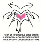 10/20/30/50 pièces bandes de cire épilatoire pour épilation papier de cire bandes de cire froide papier pour visage cou bras jambe corps outils de beauté