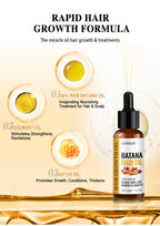 Sérum d'huile de Batana pour la croissance des cheveux, huile essentielle pour cheveux à croissance rapide, soins capillaires de beauté, Essence Anti-perte de cheveux, réparation naturelle des cheveux endommagés