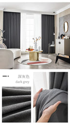 Rideaux en chenille beige épais à chevrons sur mesure pour salon, salle à manger, chambre à coucher – Décoration occultante de luxe et tendance